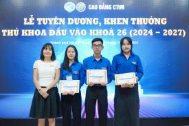 THÔNG BÁO XÉT TRAO DANH HIỆU THỦ KHOA ĐẦU VÀO KHOÁ 27 NĂM 2025